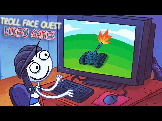 TROLL VIDEO GAMES! Fun game TrollFace Quest Video Games by Cool GAMES