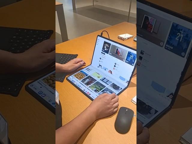 Huawei MateBook Fold Ultimate Design! World First Foldable Laptop #huaweimatebookfold