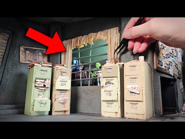 Junos Filing Cabinets and OTHER details!!️ My Beetlejuice Dollhouse