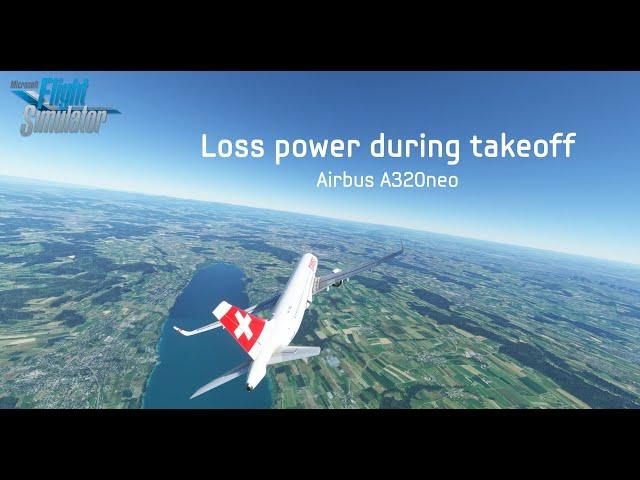 Loss power during takeoff and aircraft on runway on final approach.  All on the same flight.