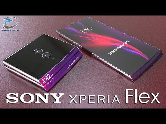 Sony Xperia Flex ,the Foldable Smartphone Concept Introduction #TechConcepts