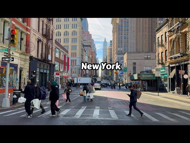 Walking The Streets Of New York City - Soho Manhattan Virtual Tour Nyc 4k Video