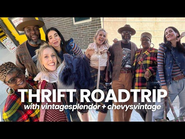 THRIFT ROAD TRIP WITH @AVintageSplendor AND CHEVYSVINTAGE