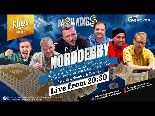  "Nordderby" Special Part 2 €50/€50 PLO Cash Game live from King's Resort 