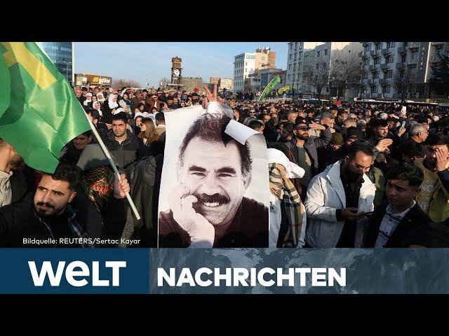 TÜRKEI: PKK-Anführer Öcalan ruft Anhänger zum Ende des bewaffneten Widerstands auf! | STREAM