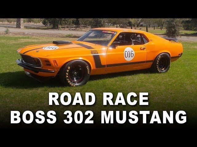 Road Race Boss 302 Mustang - Speed & Chrome Illustrated Magazine Episode 1