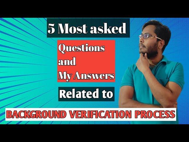 Don’t Make These 5 Background Check Mistakes!#backgroundverification