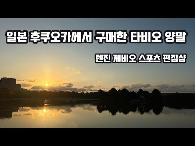 일본 제비오 스포츠 편집샵에서 양말을 구매했습니다. #타비오