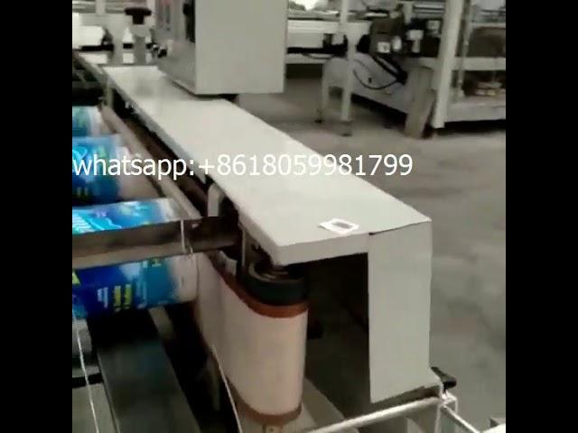 full auto 2 rolls 4rolls toilet paper packing machine