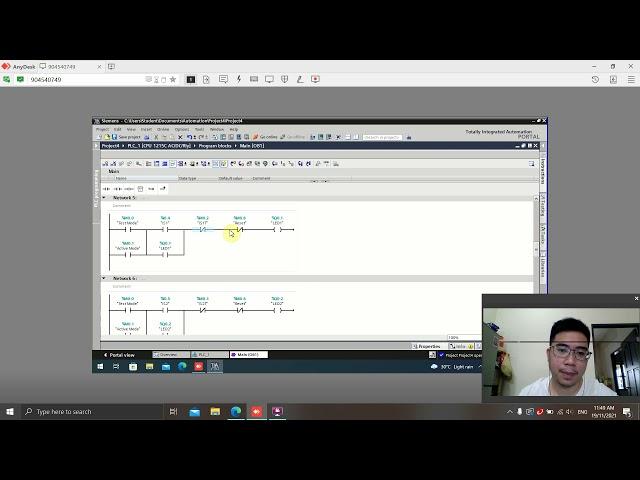 PLC code Explanation