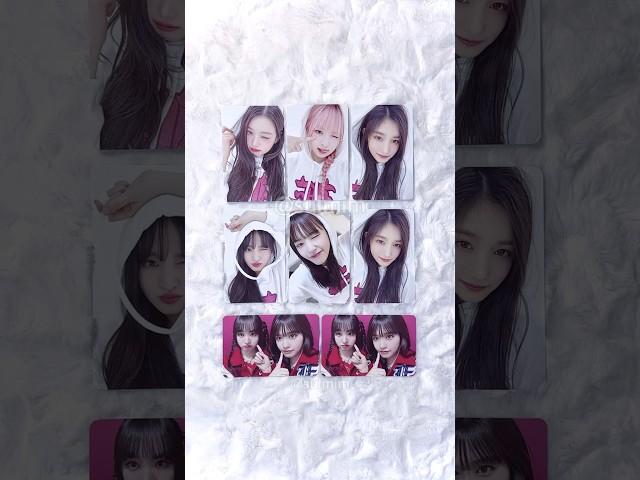 ive naver-shoppinglive benefit pcs⁼³₌₃  중복 슬프다.. 네쇼라 안녕즈 유닛포카 원해요!!!