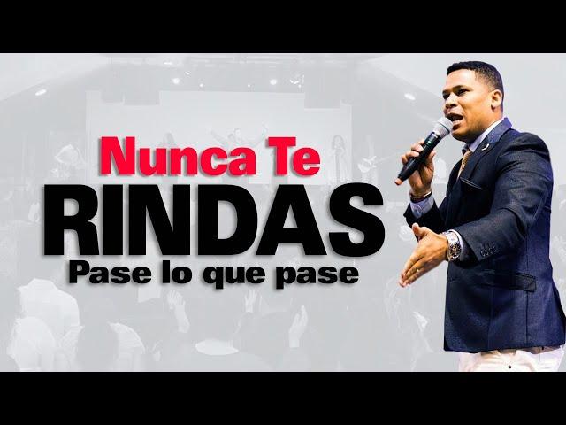 NUNCA TE RINDAS PASE LO QUE PASE | Israel Jimenez