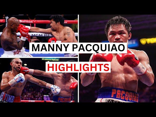 Manny Pacquiao Highlights & Knockouts