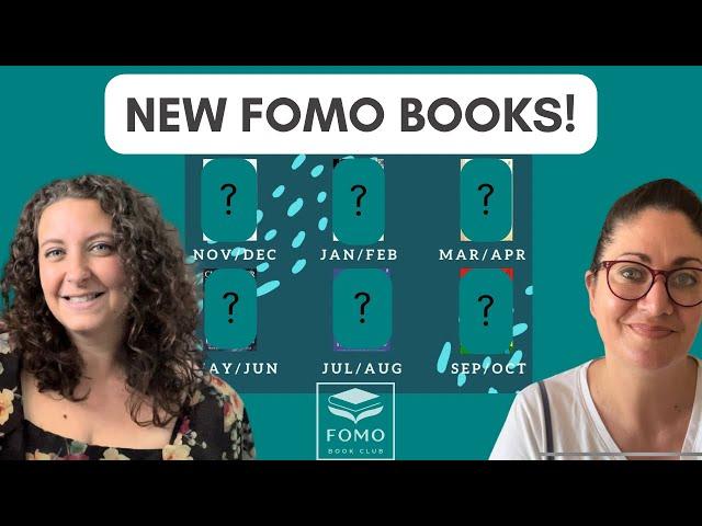 New Books for The FOMO Book Club | Six new titles we can’t wait to read - join us!