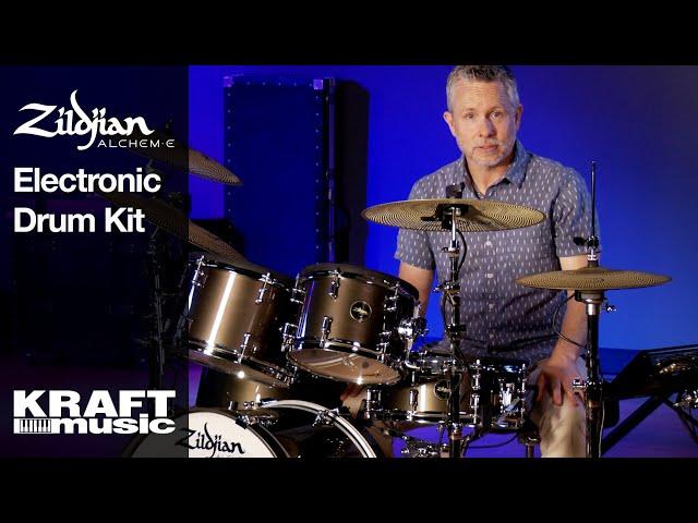 Zildjian ALCHEM-E Gold EX Electronic Drum Set -Overview