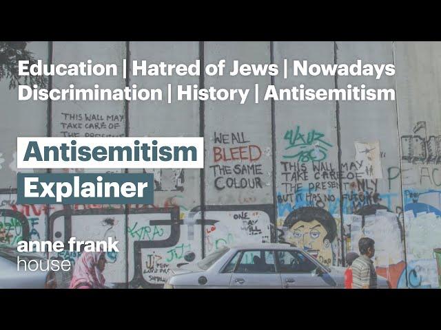 Antisemitism | past and present | Explained | Anne Frank House