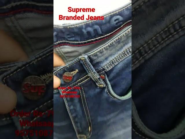 Supreme Branded Men's Jeans || Jeans Under 800 || Wholesale Price Jeans || Denim Bule Jeans