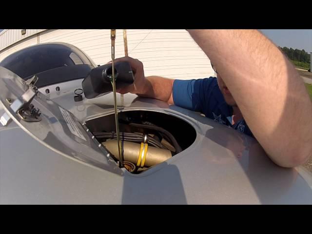 Adding oil to your Cirrus without a funnel.