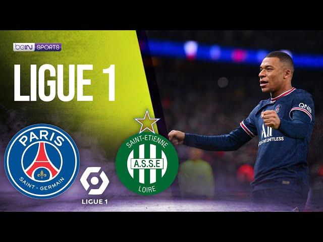 PSG vs Saint-Etienne | LIGUE 1 HIGHLIGHTS | 02/26/2022 | beIN SPORTS USA