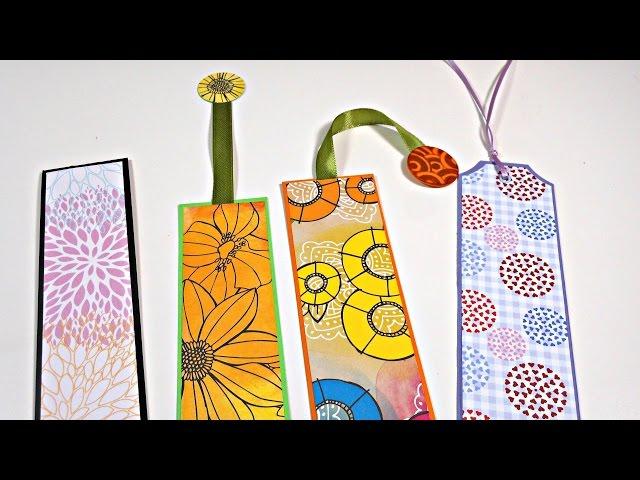 Marcapaginas con restos de papel reciclado | Easy Bookmark | Mundo@Party