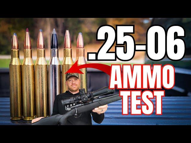 .25-06 Ammo Test!!! [Which one will win???] - Weatherby Vanguard Obsidian