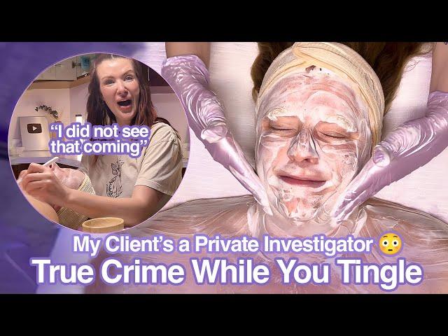 ASMR Facial For Sleep With Soft Spoken Stories From A Death Investigator