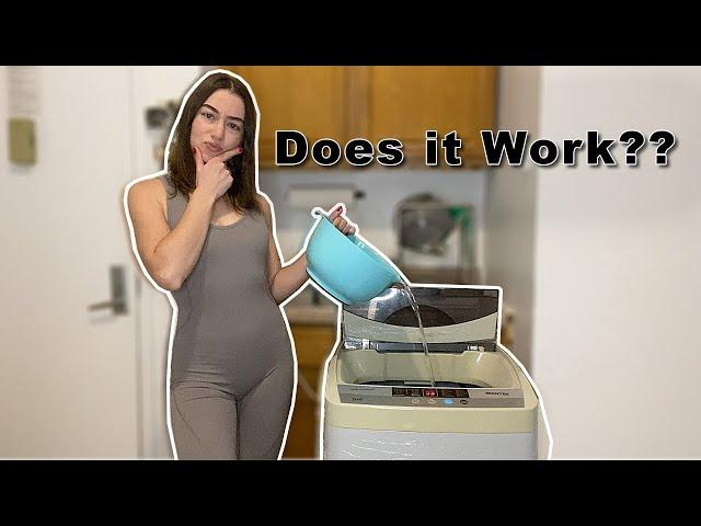 Can you Manually Fill Up Portable Washing Machine?