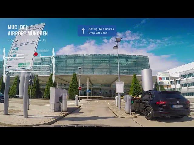 Munich Airport [DE]   | Arriving by car & Parking