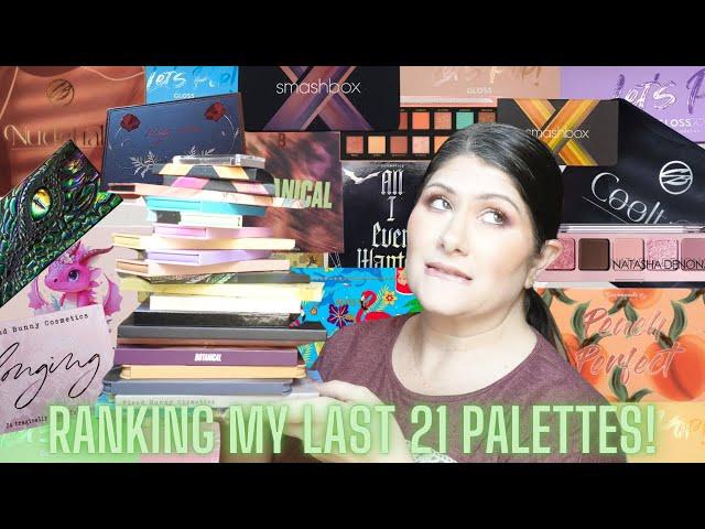 21 PALETTES RANKED AND REVIEWED WITH SWATCHES