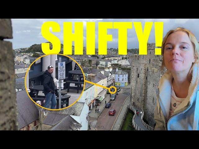 ISSUES: Station Name, Caernarfon Castle, and Caught Sneaking to the Pub!