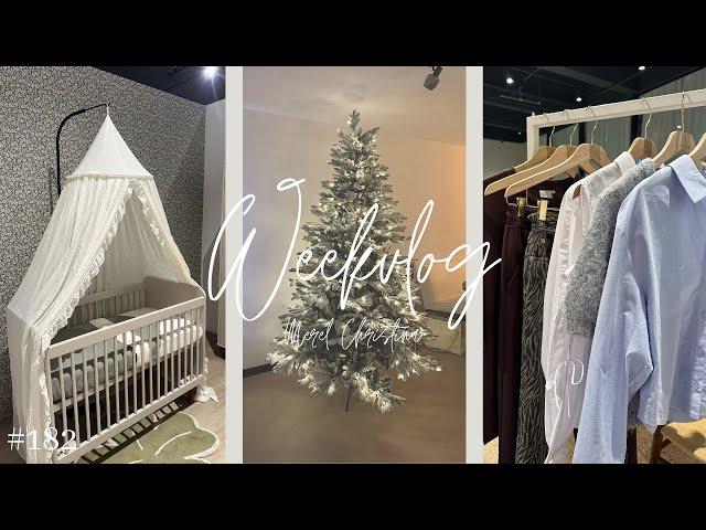 Op inkoop ️ Babyshoppen  Kerstboom opzetten || weekvlog #182