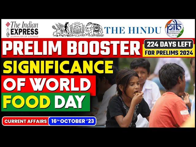 16 October 2023 Current Affairs | Today Newspaper | Daily Current Affairs  | 16 October 2023 News