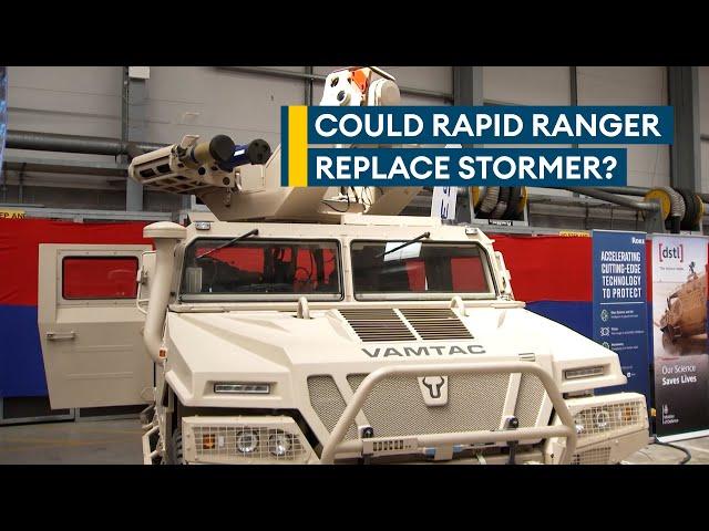 British Army looks at VAMTAC Rapid Ranger to replace armoured Stormer vehicles