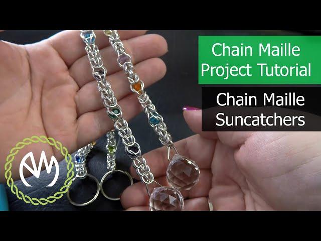 Chain Maille Project Tutorial - Chain Maille Suncatchers