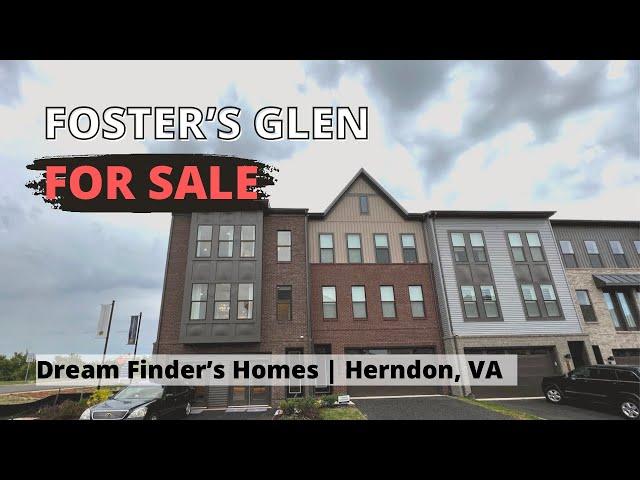 LAST CHANCE | Dream Finders Homes | Fosters Glen | Herndon, VA | 3 Bed | 2700 SF | 2 Car Garage