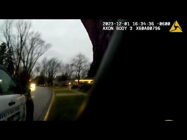 Body camera footage released in fatal Elk Grove Village police shooting