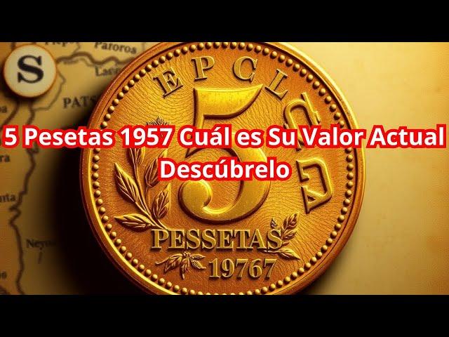 5 Pesetas 1957 Cuál es Su Valor Actual Descúbrelo