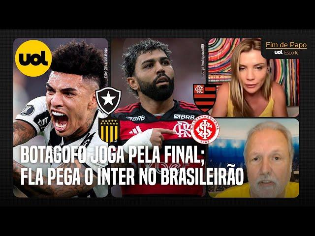 BOTAFOGO VISITA PEÑAROL EM CLIMA TENSO! FLAMENGO POUPA CONTRA INTER; CORINTHIANS DEVE FAZER IGUAL?