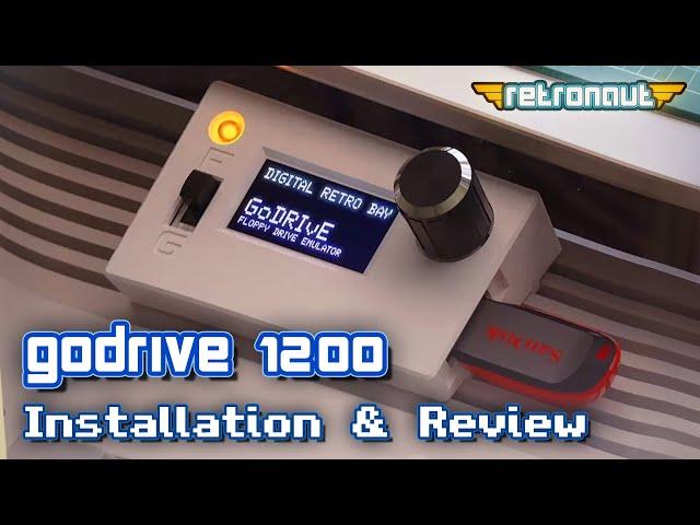 Amiga GoDRIvE1200 Review & Installation on an Amiga 500