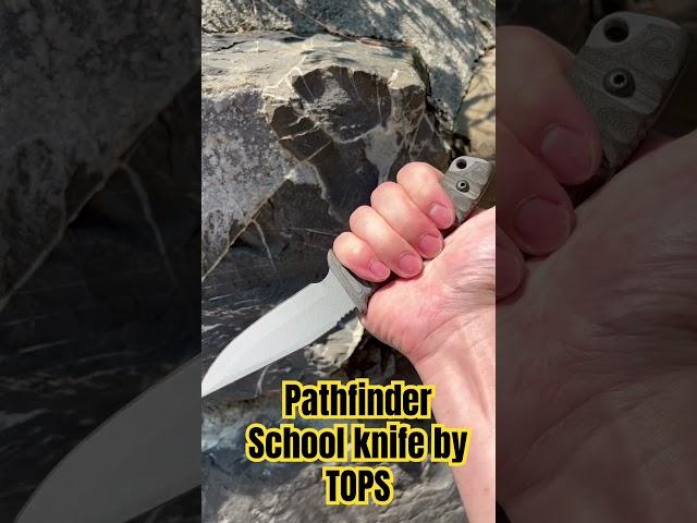 Pathfinder School knife by TOPS #topsknives #bushcraftknife #survivalknife