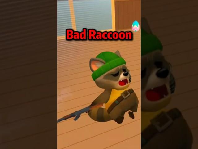 Bad raccoon in cooking clash#cookingclash #funny #games #vrgame #fun #fyp #quest