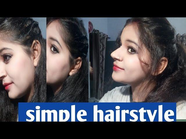 Simple and easy hairstyle || Hair style ||easy hairstyle|| Riya singh ||
