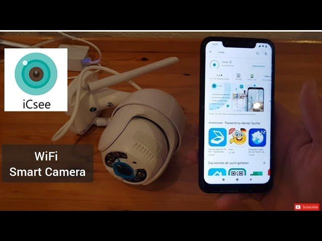 iCSee App WiFi Smart Camera Setup