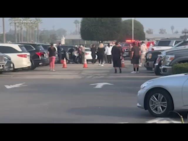 Man killed in parking lot shooting outside St. John Bosco High School in Bellflower