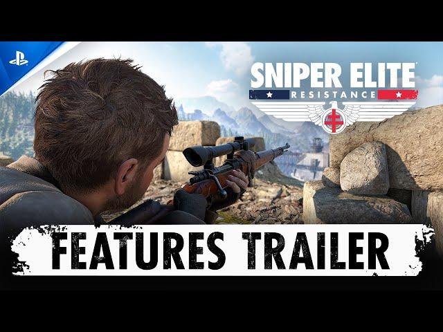 Sniper Elite: Resistance - Features Trailer | PS5 & PS4 Games