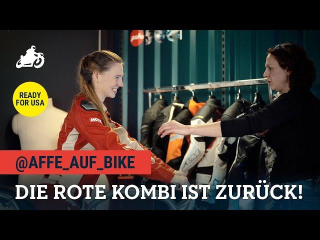 @affeaufbike bei POLO - Eine neue rote Kombi für Amerika