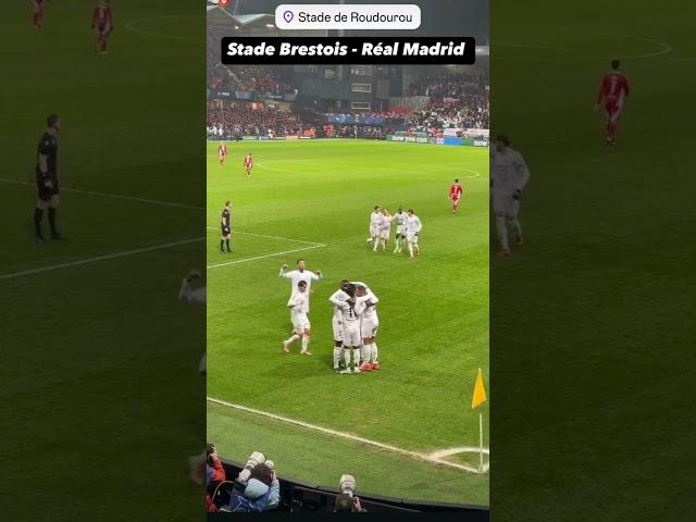 La joie de Mbappé vs Brest 2025 #realmadrid #championsleague