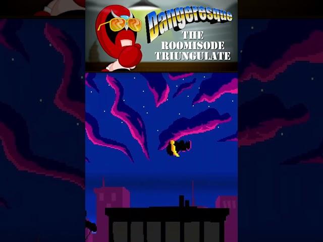 Looks Like I'm Gonna Have To Jump! | Dangeresque: The Roomisode Triungulate #shorts  #parodygame