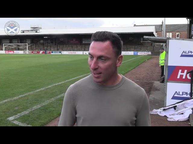 Post Match - Morton - 28/09/24