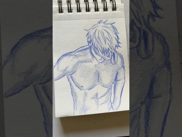 Drawing gojo || Jujutsukaisen character drawing || #animedrawing #anime #art